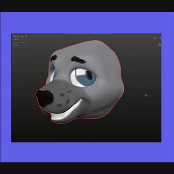 Skull Modeling for Beast Costumes