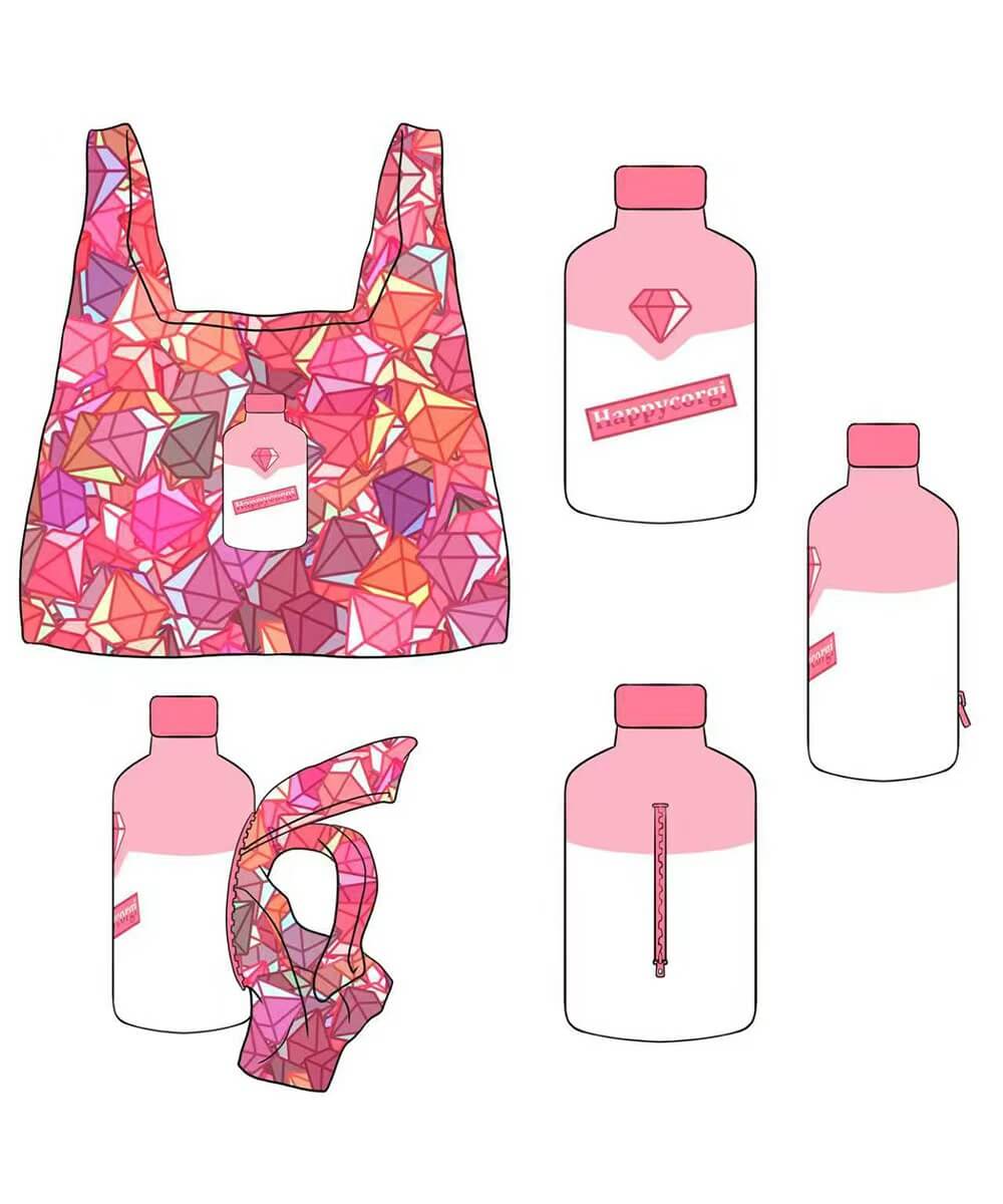 Custom Plush Storage Bags