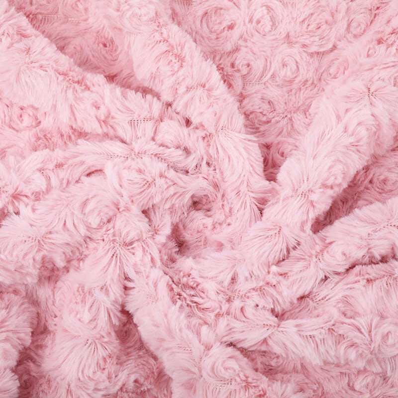 Textured twist fleece